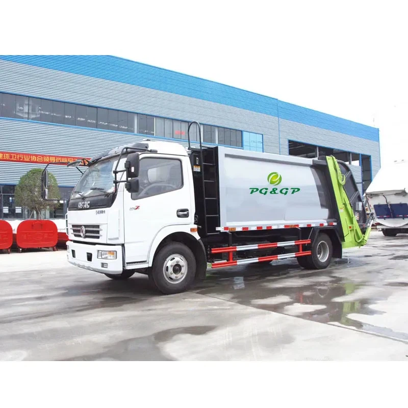 garbage compactor truck